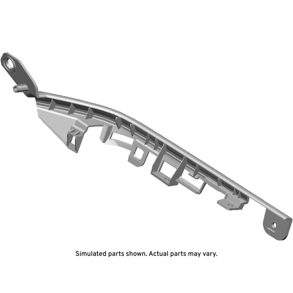 GM Genuine Parts Silver Front Driver Side Door Armrest Applique