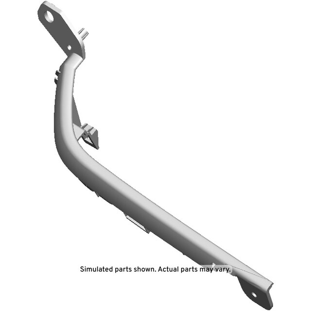 GM Genuine Parts Galvano Silver Front Passenger Side Door Armrest Applique