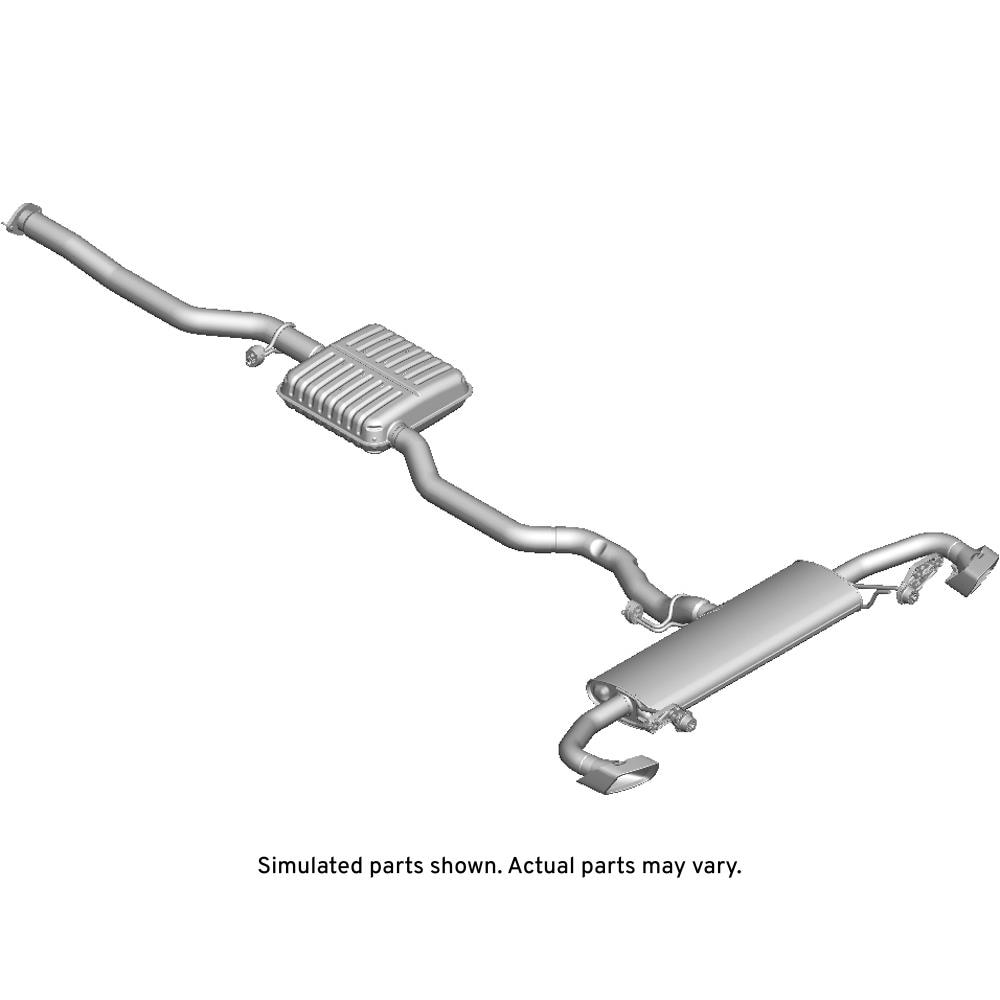 GM Genuine Parts Exhaust Muffler