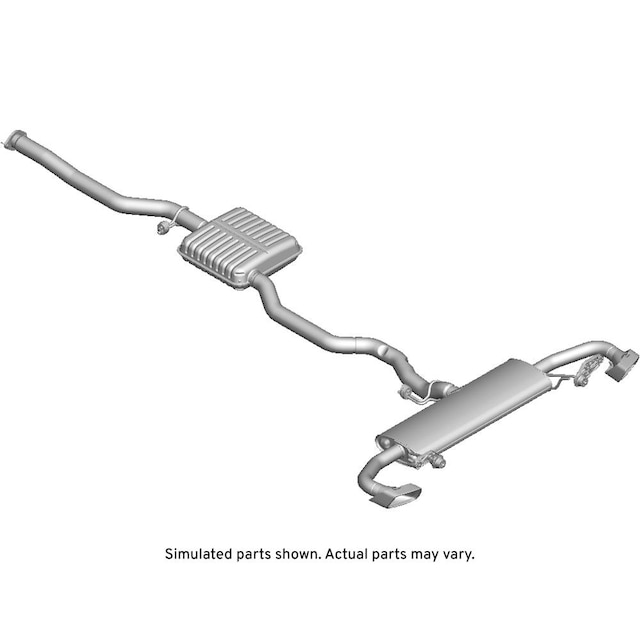 GM Genuine Parts Exhaust Muffler