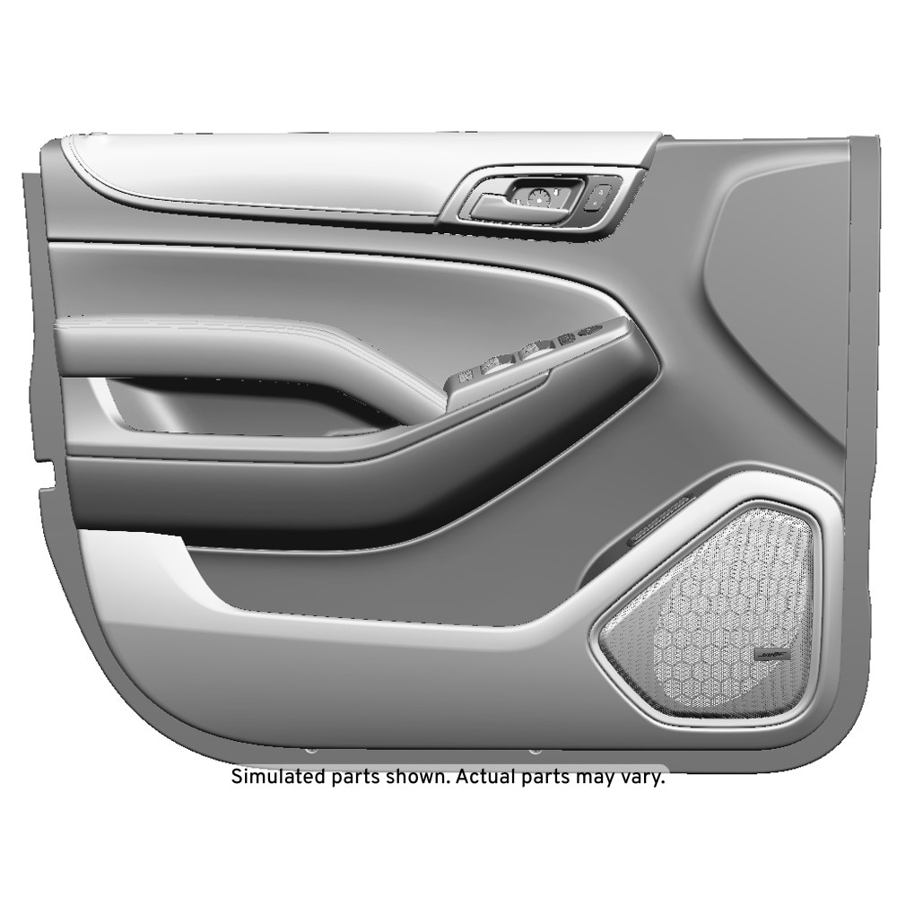 GM Genuine Parts Shale Front Driver Side Door Trim