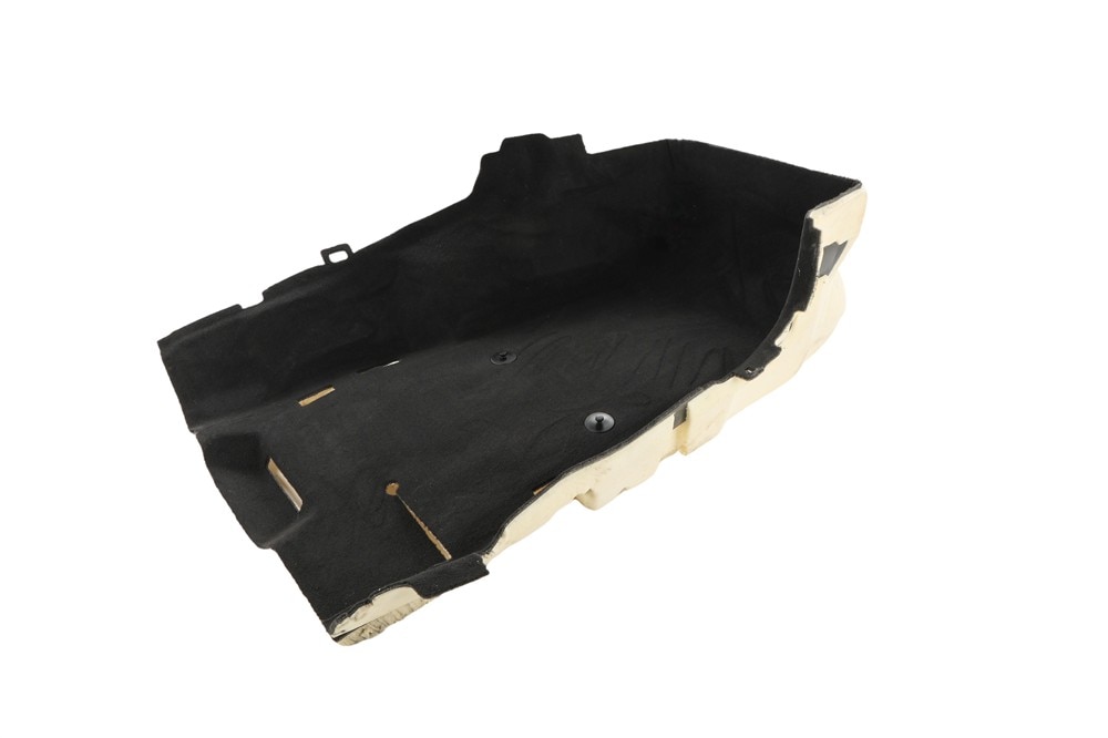 GM Genuine Parts Jet Black Front Passenger Side Floor Panel Carpet