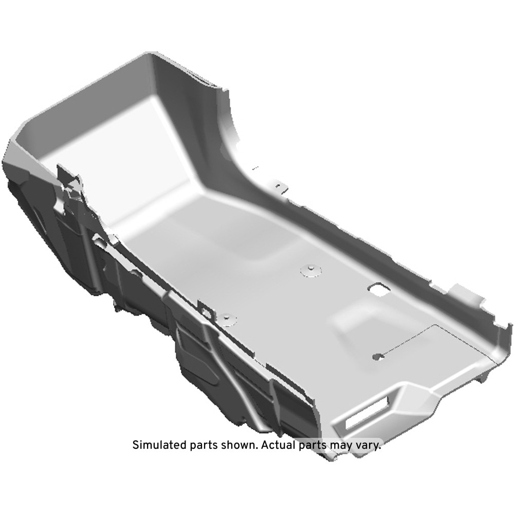 GM Genuine Parts Maple Sugar Front Passenger Side Floor Panel Carpet
