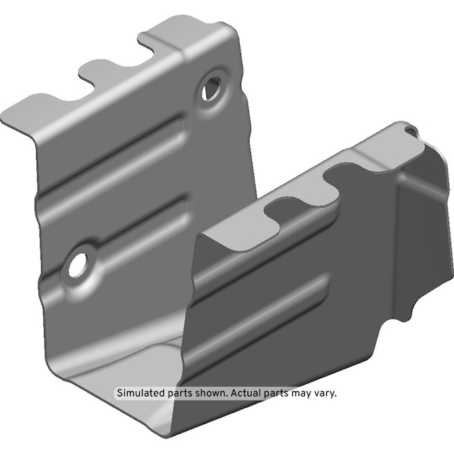 GM Genuine Parts Passenger Side Underbody Rear Cross Sill Extension