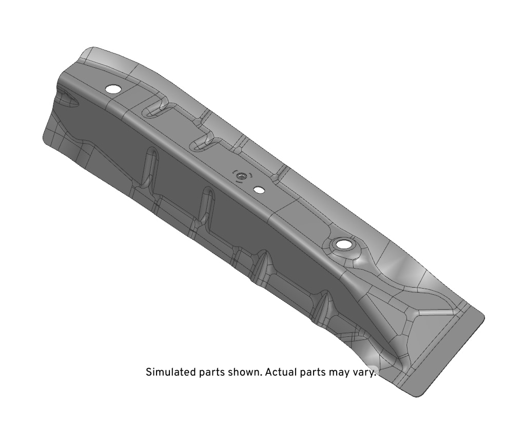 GM Genuine Parts Driver Side Front Floor Panel Reinforcement