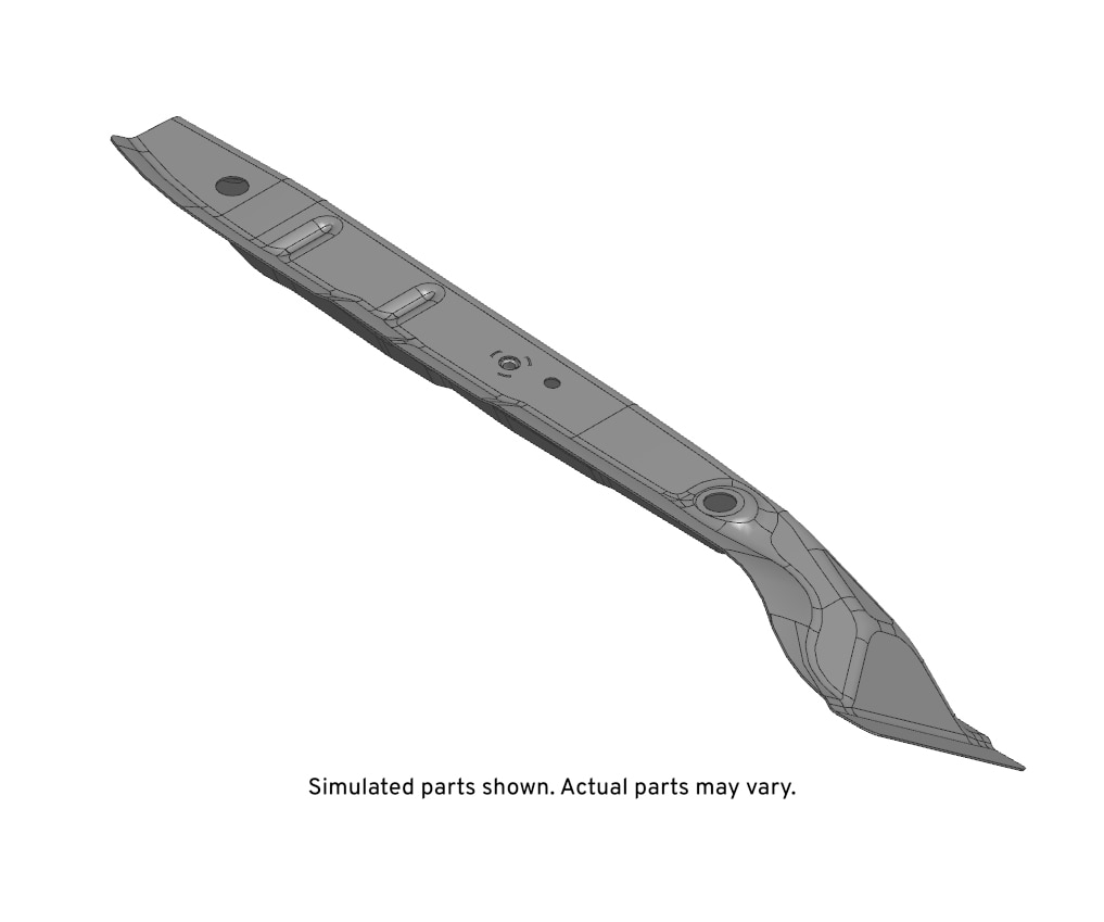 GM Genuine Parts Front Passenger Side Floor Panel Reinforcement
