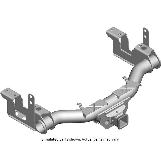 GM Genuine Parts Receiver Hitch Mounted Cargo Carrier
