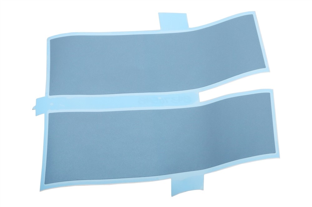 GM Genuine Parts Silver Rear End Spoiler Decal