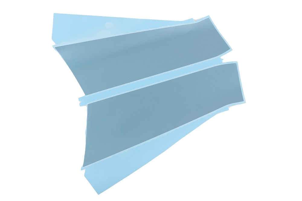 GM Genuine Parts Sterling Silver Front Bumper Fascia Upper Decal