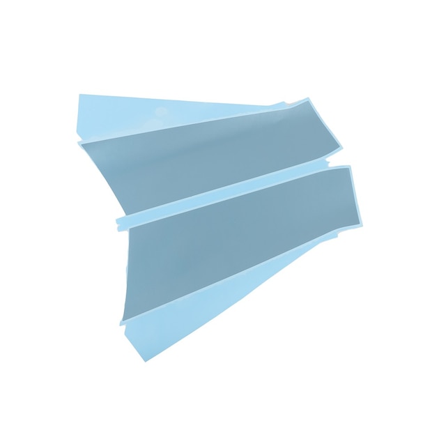 GM Genuine Parts Sterling Silver Front Bumper Fascia Upper Decal