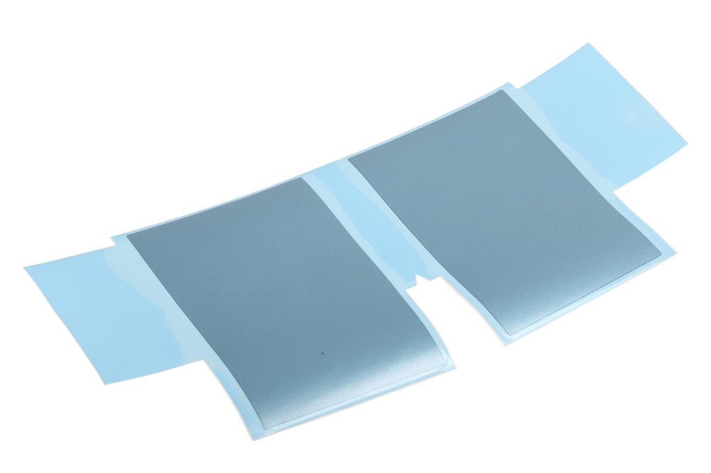 GM Genuine Parts Silver Rear Bumper Fascia Decal