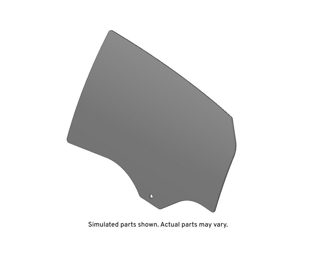 GM Genuine Parts Rear Driver Side Door Window