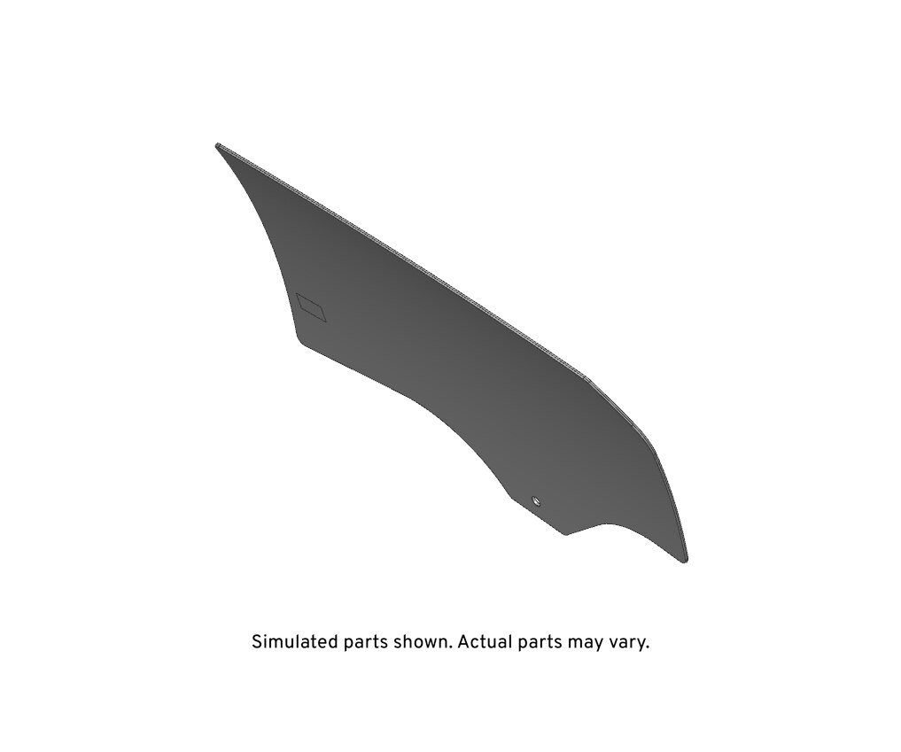 GM Genuine Parts Rear Passenger Side Door Window