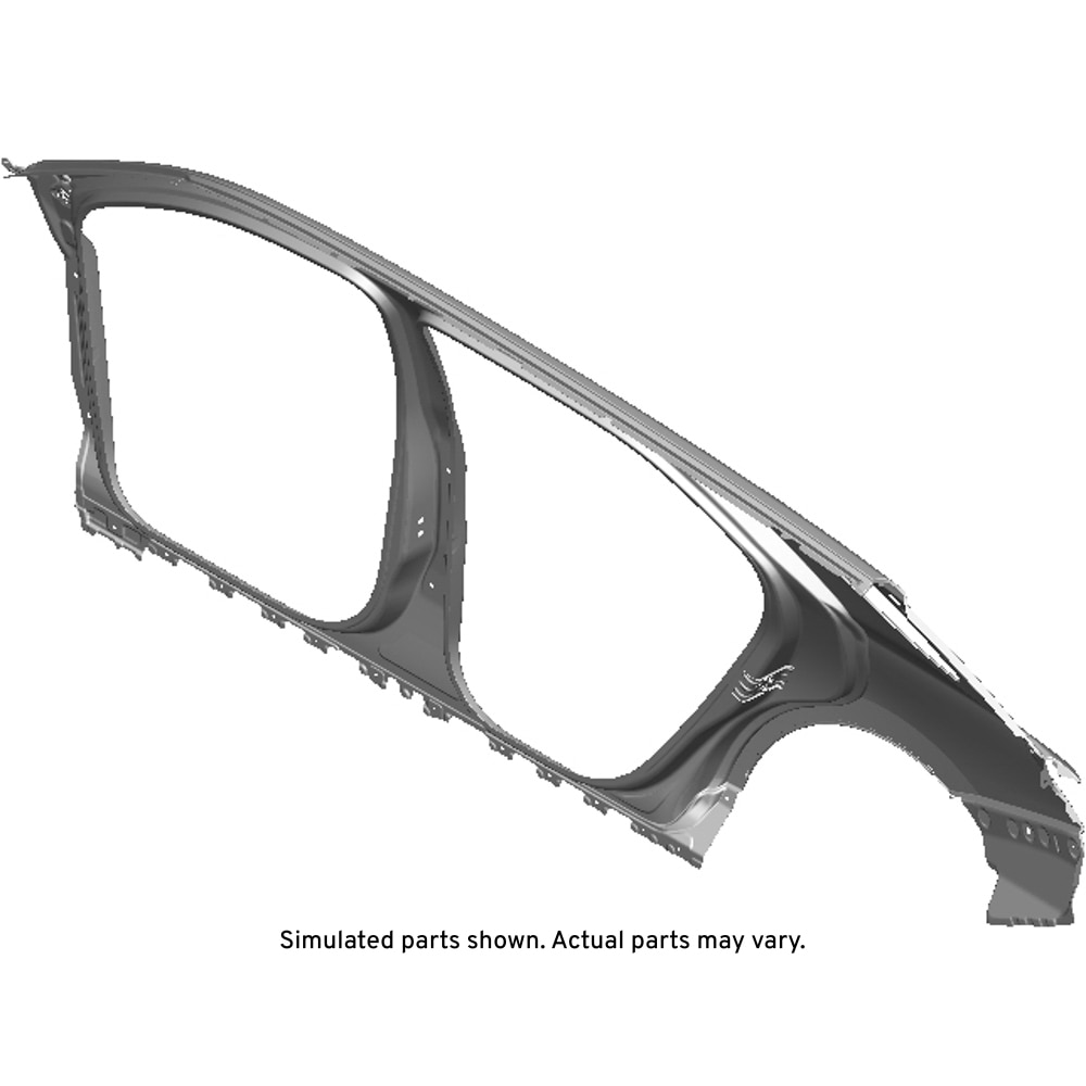 GM Genuine Parts Passenger Side Body Side Outer Panel