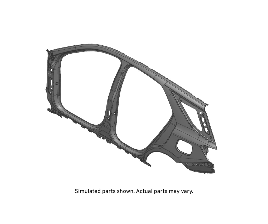 sharma✕4 Chevrolet GM Genuine Parts Driver Side Body Side Outer Panel