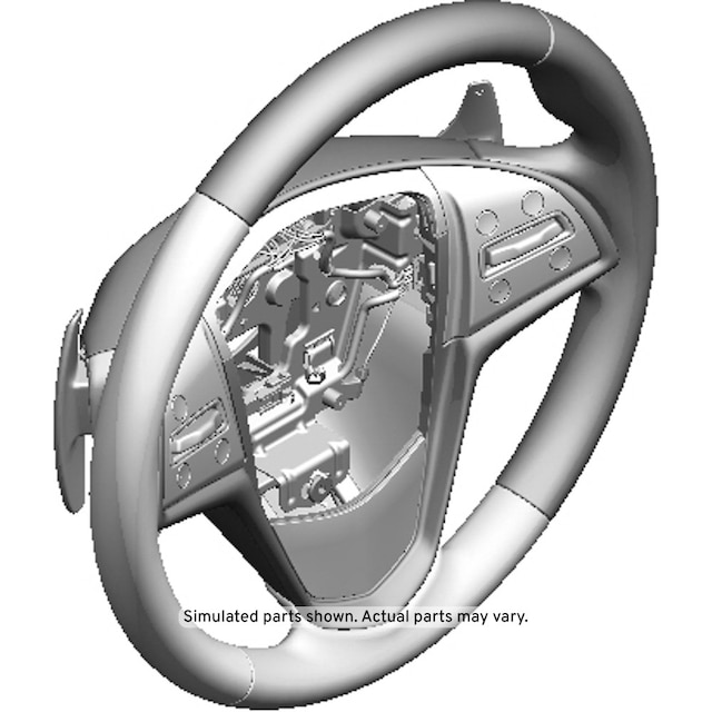 GM Genuine Parts Jet Black Steering Wheel