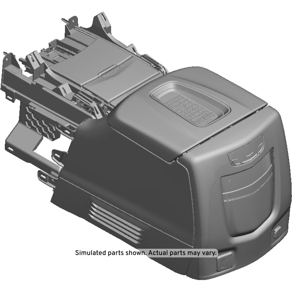 GM Genuine Parts Vecchio Base Sauvage Front Floor Console