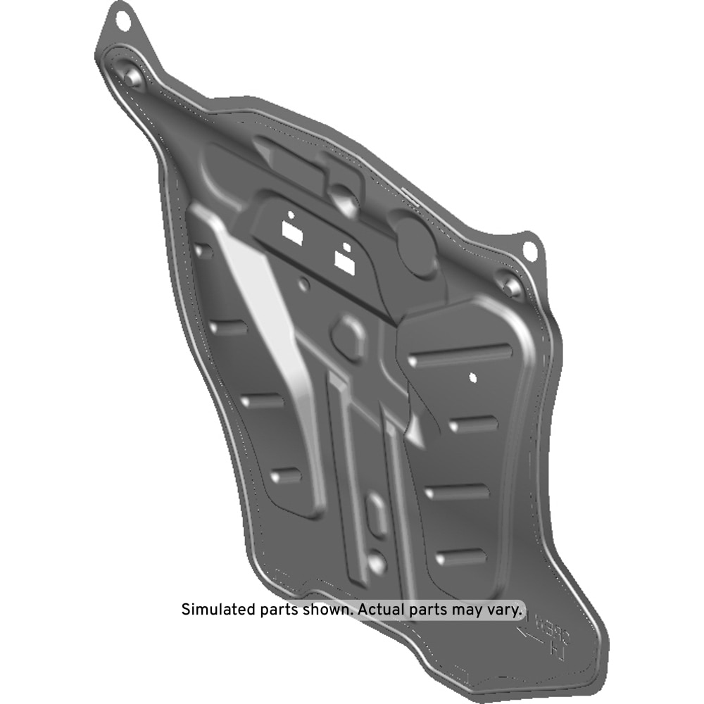 GM Genuine Parts Rear Driver Side Door Water Deflector