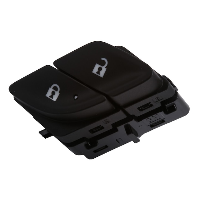 GM Genuine Parts Jet Black Driver Side Door Lock Switch
