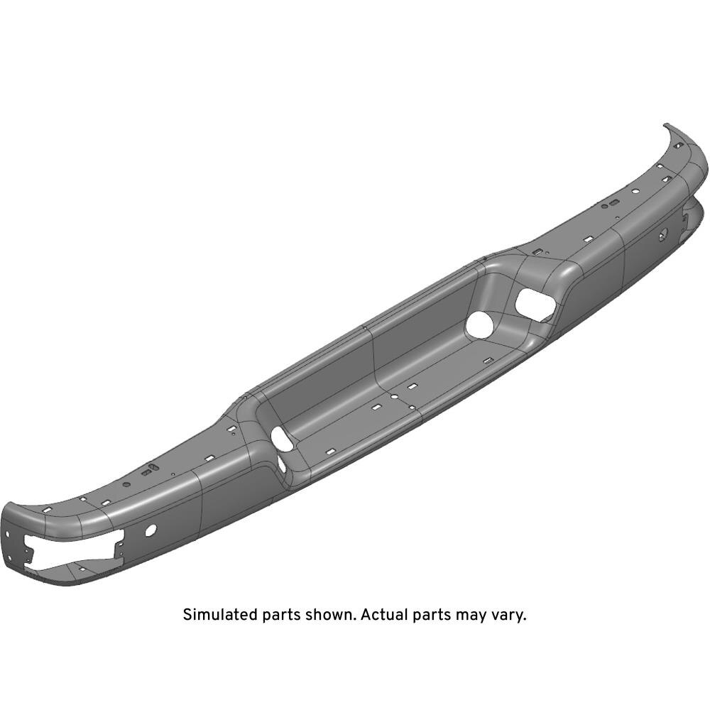 GM Genuine Parts Rear Bumper Impact Bar