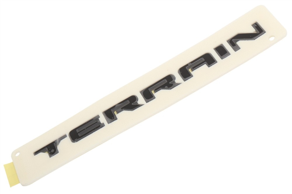 GM Genuine Parts Vehicle Name Plate