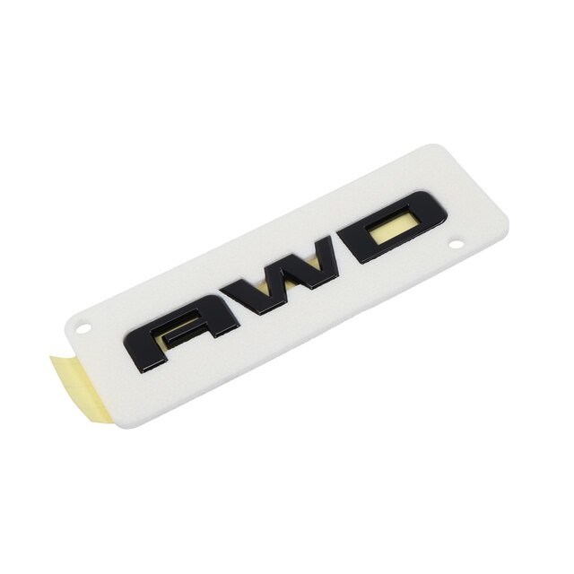 GM Genuine Parts Black Liftgate Transmission Name Plate