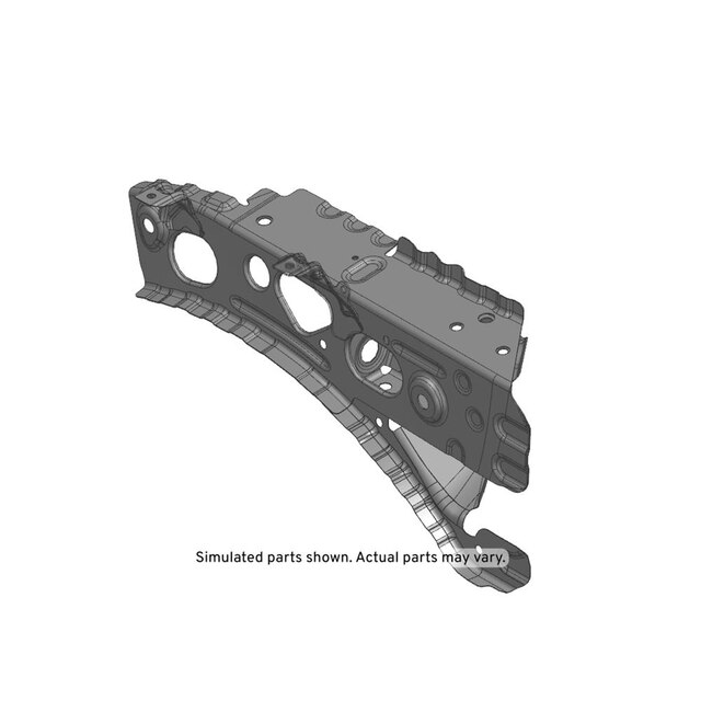 GM Genuine Parts Driver Side Front Compartment Upper Side Rail