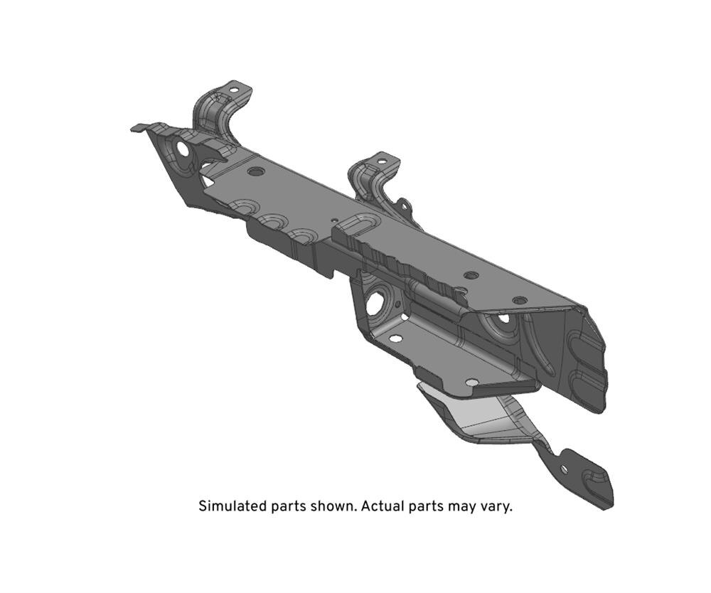 GM Genuine Parts Passenger Side Front Compartment Upper Side Rail
