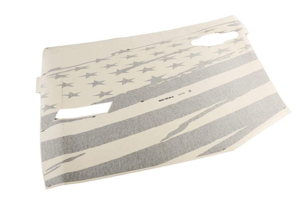 GM Genuine Parts Graphite Front Driver Side Door Decal