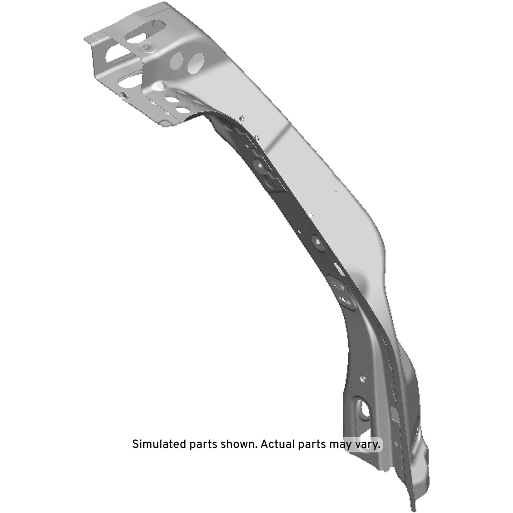 GM Genuine Parts Passenger Side Body Center Pillar Trim Panel