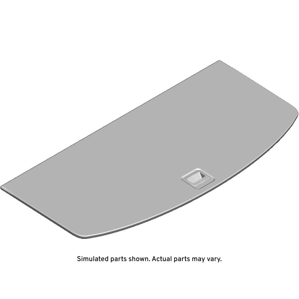 GM Genuine Parts Black Load Floor Trim Panel