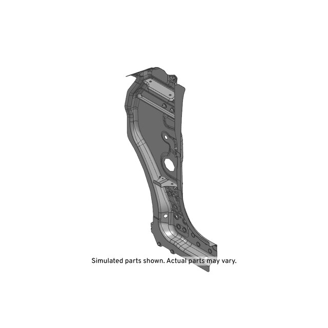 GM Genuine Parts Passenger Side Body Hinge Pillar Outer Panel Reinforcement