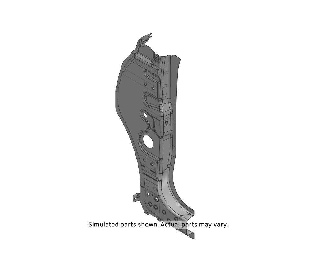 GM Genuine Parts Driver Side A-Pillar Outer Panel Reinforcement