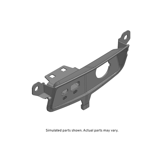 GM Genuine Parts Front Floor Console Rear Trim Plate