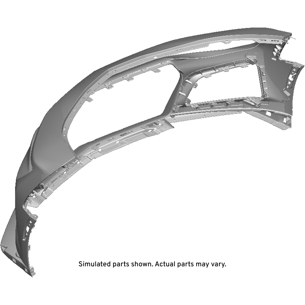 GM Genuine Parts Primed Front Bumper Fascia Package