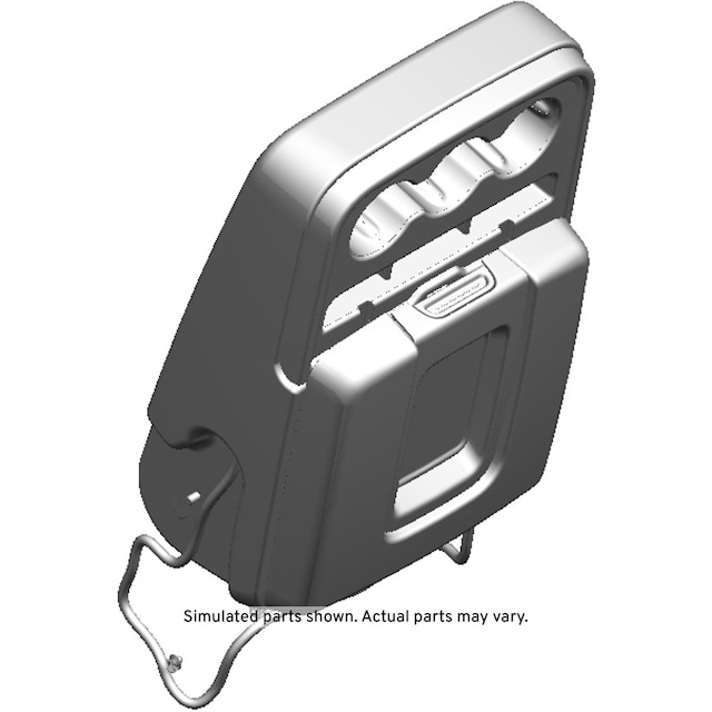GM Genuine Parts Jet Black Front Seat Center Armrest