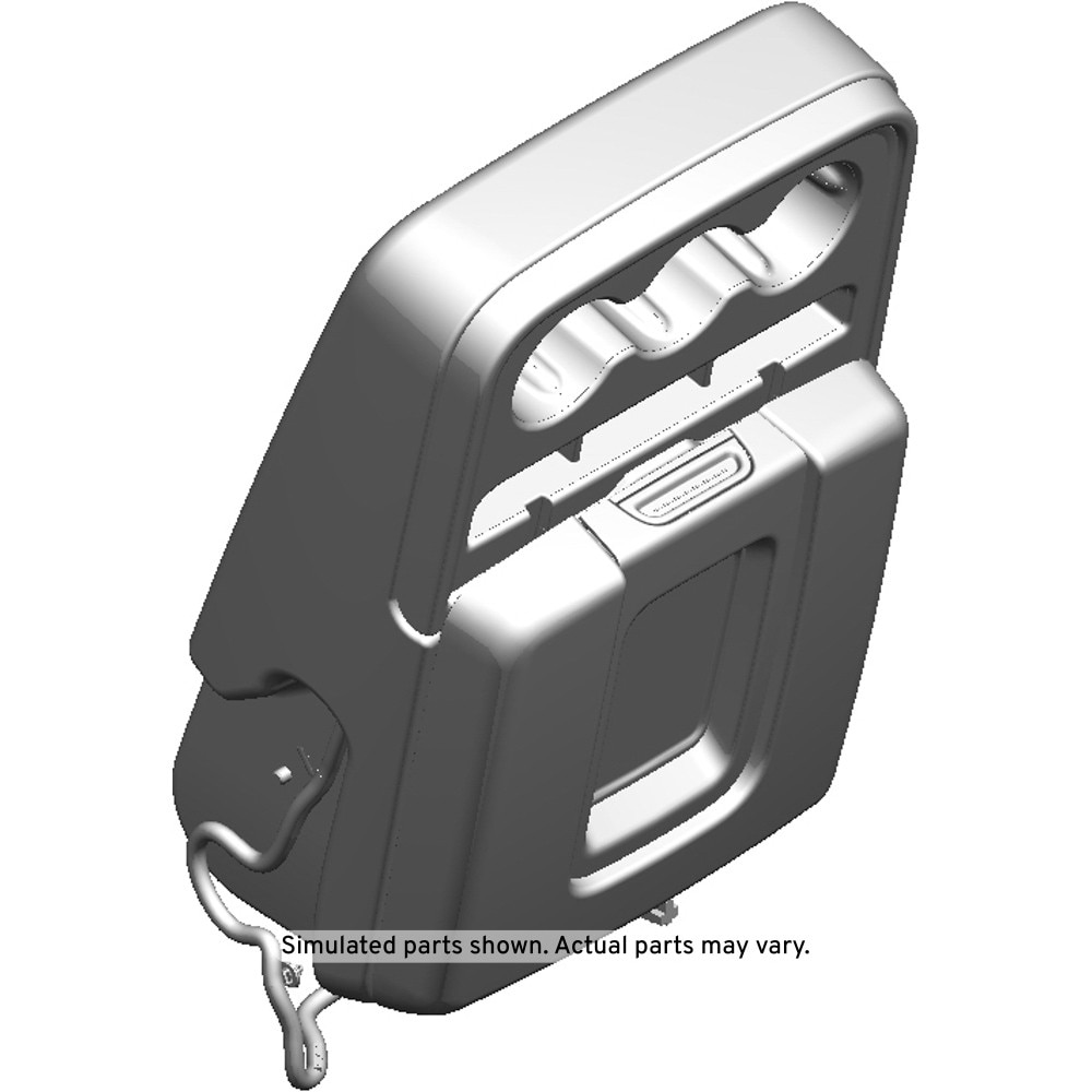 GM Genuine Parts Ash Gray Front Seat Center Armrest