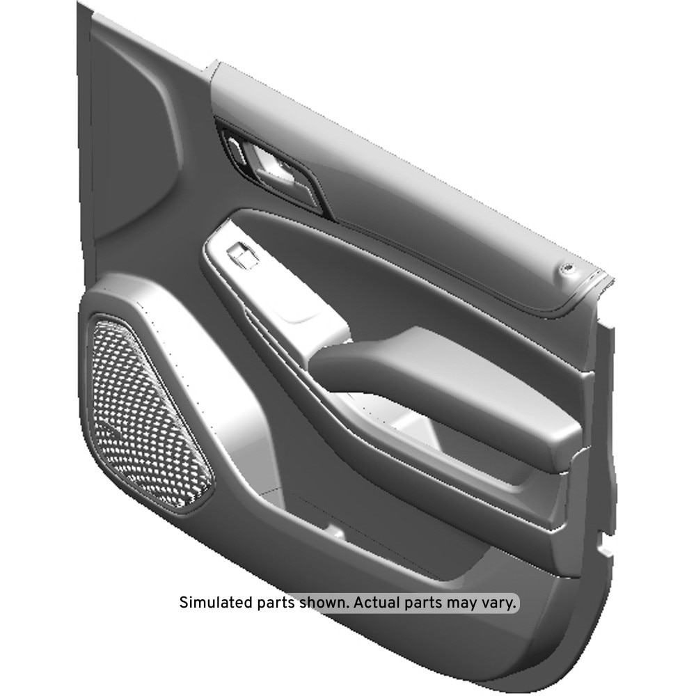 GM Genuine Parts Dune Front Passenger Side Door Trim