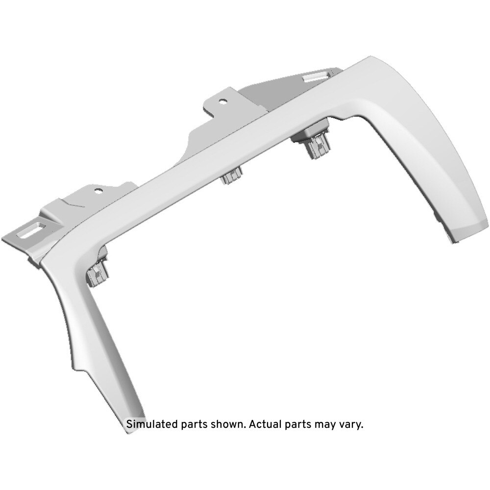 GM Genuine Parts Black Instrument Panel Center Trim Pad