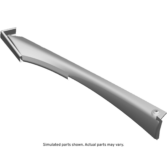 GM Genuine Parts Black Front Passenger Side Door Upper Trim Insert