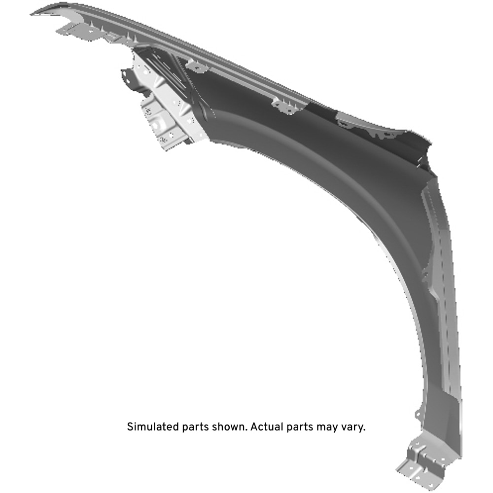 GM Genuine Parts Front Passenger Side Fender