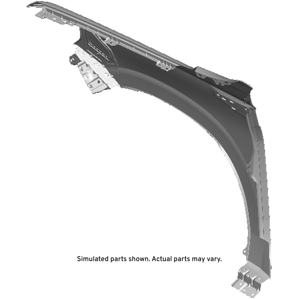 GM Genuine Parts Front Passenger Side Fender