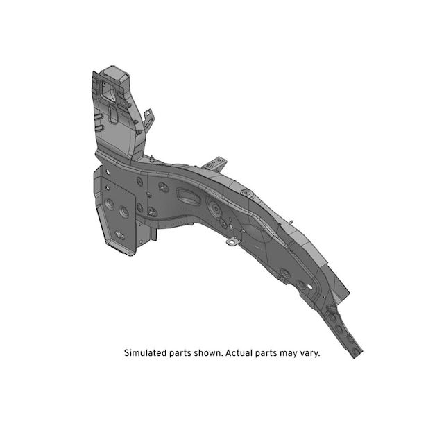 GM Genuine Parts Driver Side Front Compartment Front Lower Side Rail