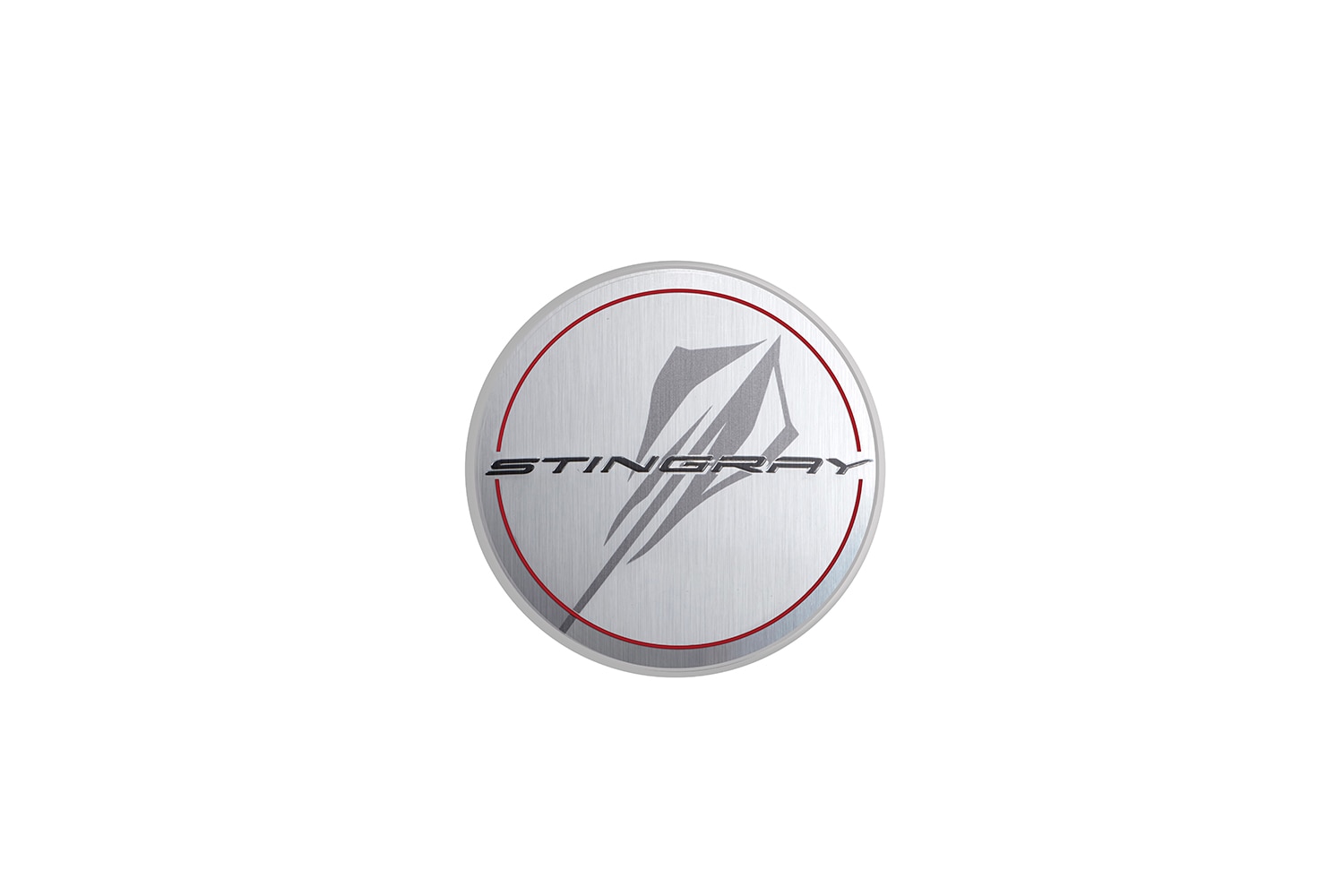 Center Cap in Silver with Stingray Logo