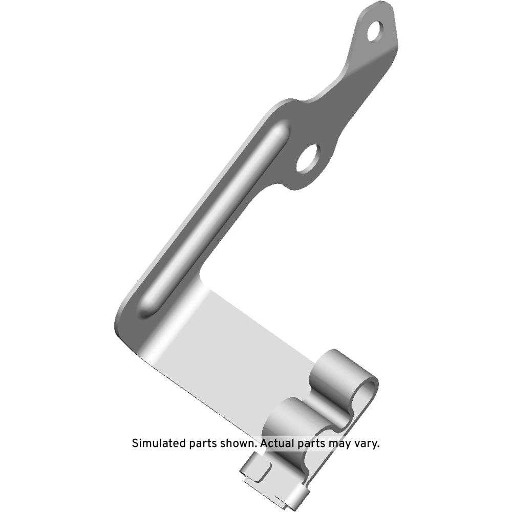 GM Genuine Parts Fuel Feed and Return Pipe Clip Bracket