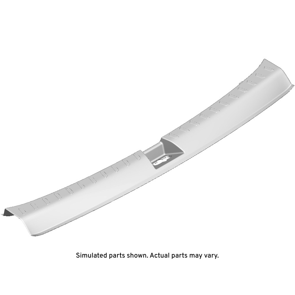 GM Genuine Parts Black Rear End Trim Finish Panel