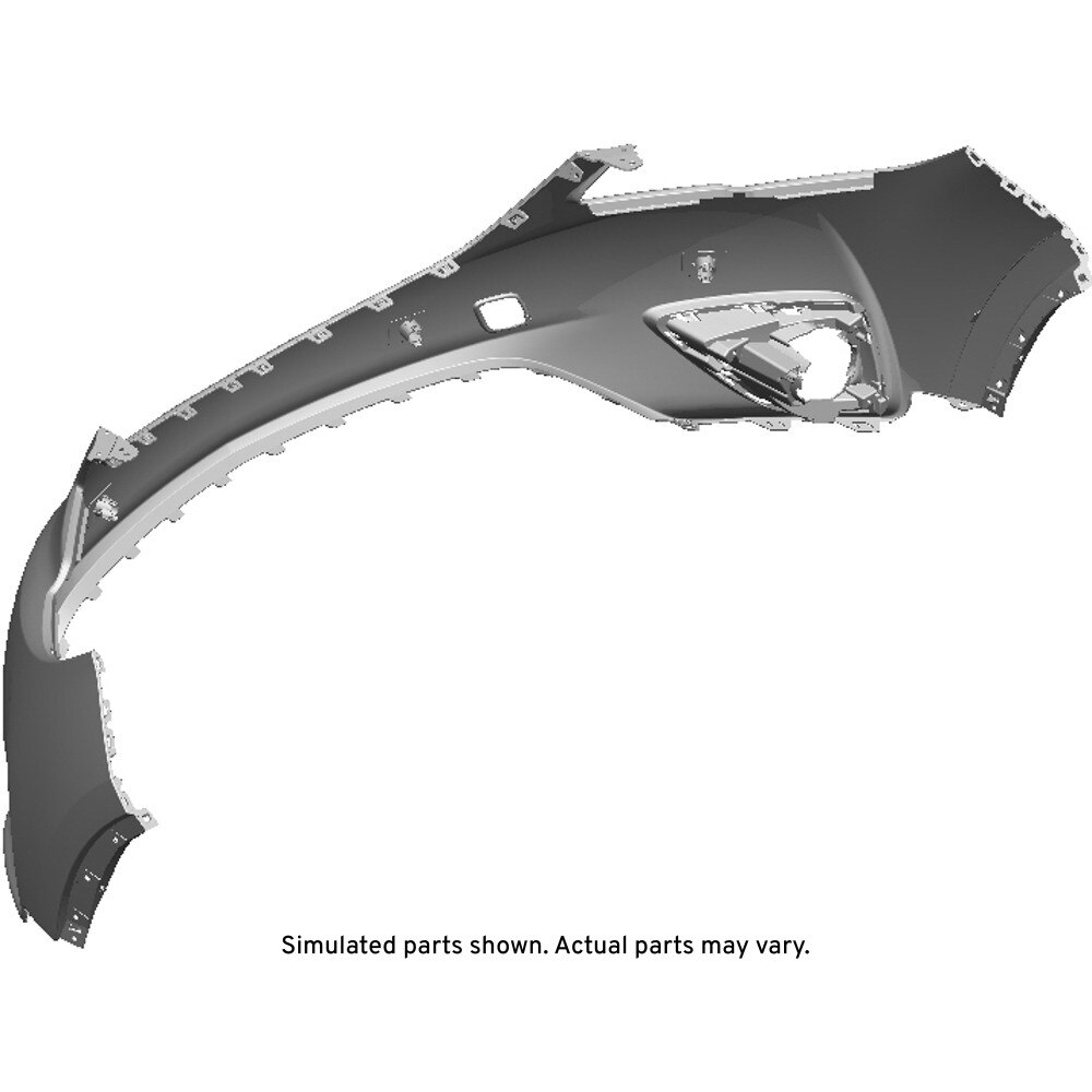 GM Genuine Parts Front Upper Bumper Cover