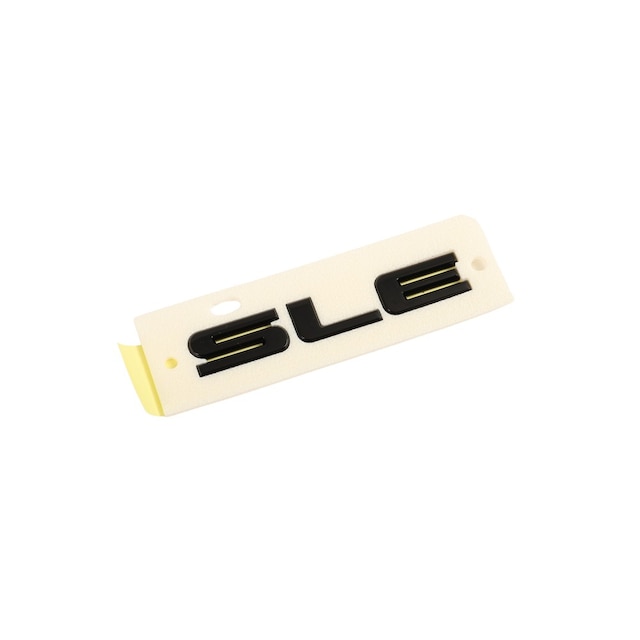 GM Genuine Parts Black Side Body Trim Nameplate