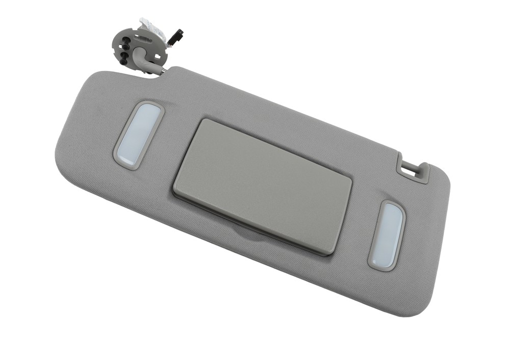 GM Genuine Parts Light Ash Gray Driver Side Sunshade