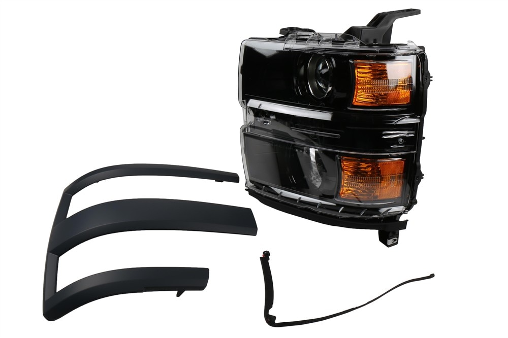 GM Genuine Parts Halogen Primed Driver Side Headlamp Kit